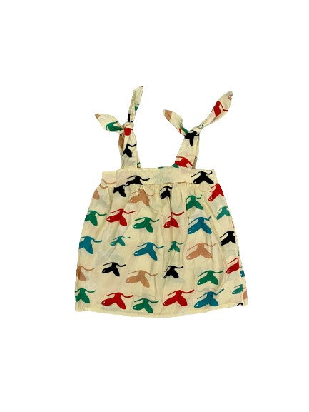 Vestido Alça Rabo Baleia