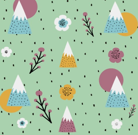 Almofada Monte Fuji Quadrada - MooMoo por um mundo melhor!