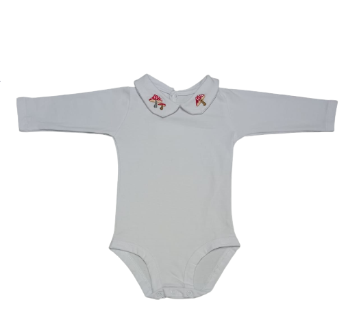 Mushroom Collar Bodysuit