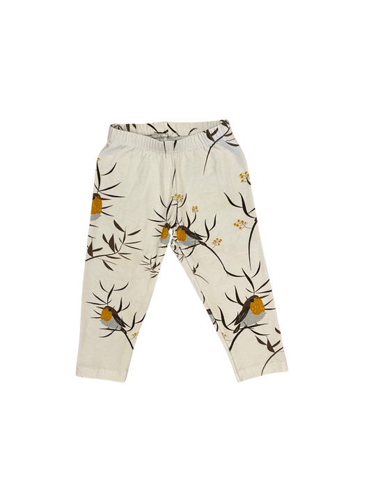 Calça Body Pássaros Algodão