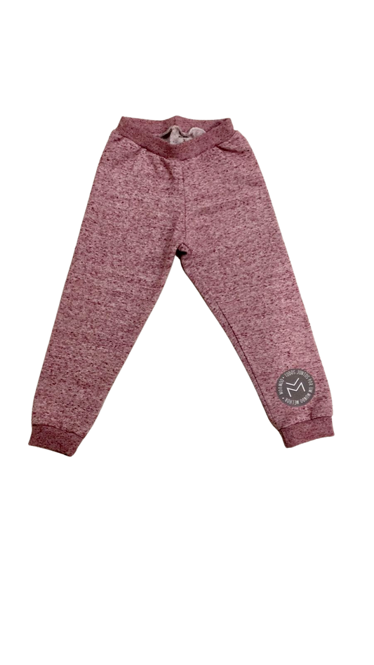 Calça Moletom Bordô Mescla