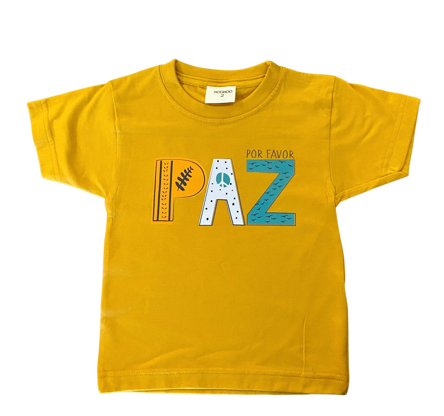 Mustard Peace T-Shirt
