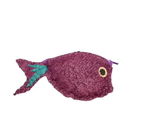 Carteira de Couro de Peixe