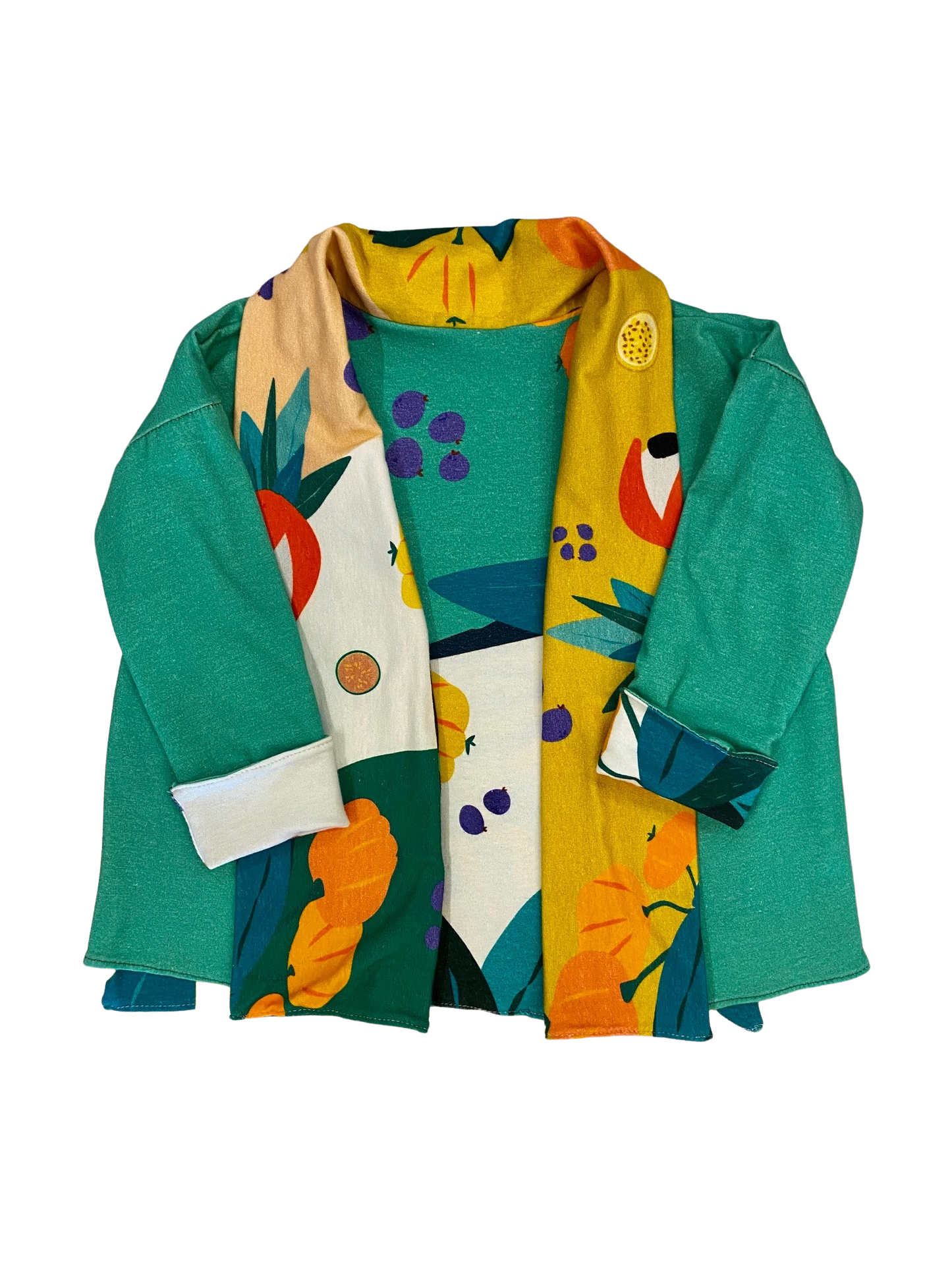 Cardigan Frutas do Brasil