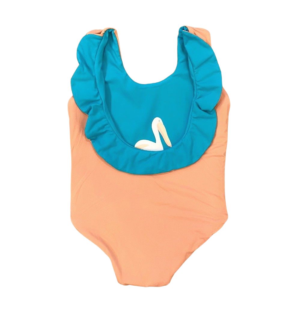 Maiô Bicolor Pelicano