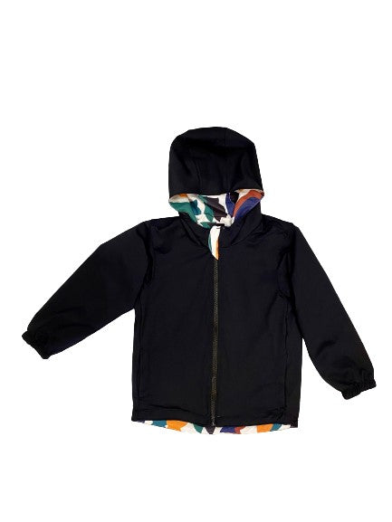 Pinhão Double Sided Jacket Black Background