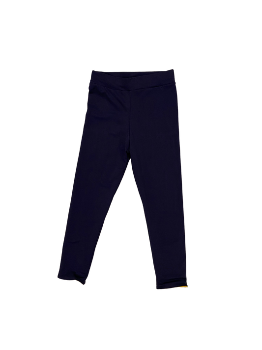 Legging Bicolor Azul Amarelo