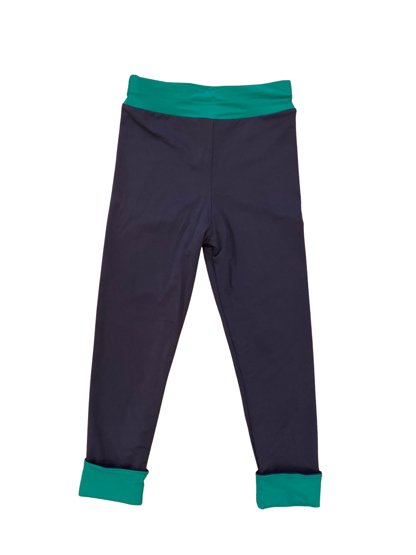 Bicolor Legging Green Blue