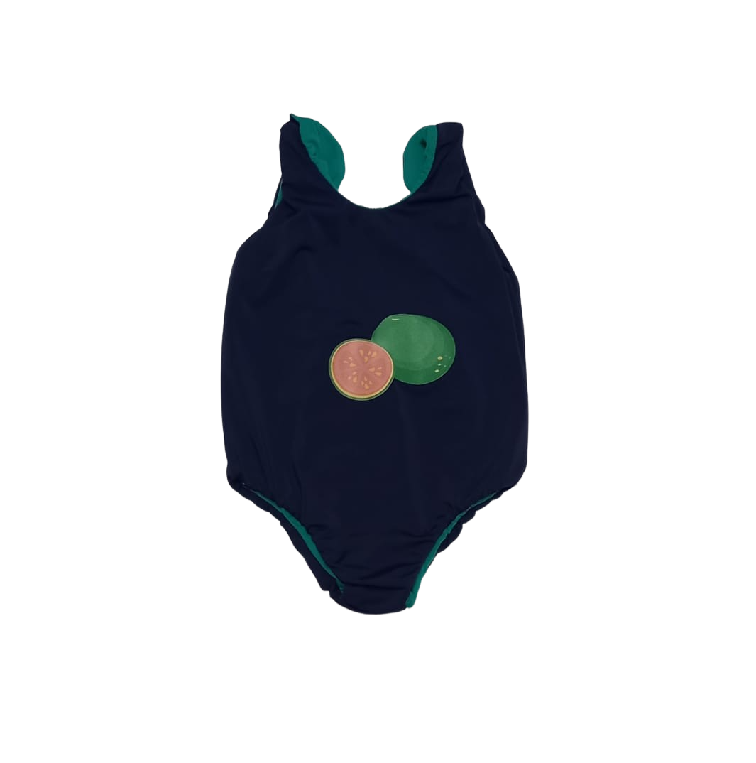 Maiô Bicolor Goiaba