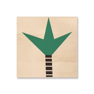 Quadro de Madeira - Palmeira Árabia - MooMoo por um mundo melhor!