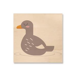 Quadro de Madeira - Pato 2 - MooMoo por um mundo melhor!