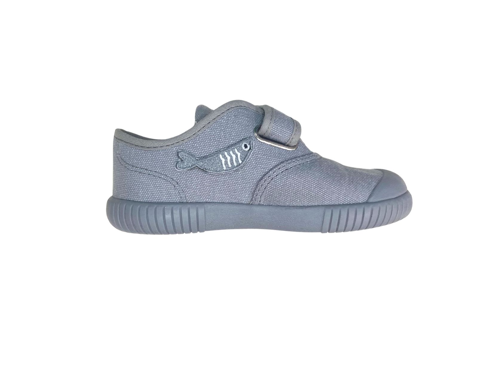 Tênis Cano Baixo Cinza Sardinhas - MooMoo por um mundo melhor!
