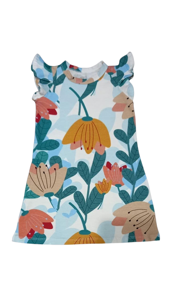 Vestido Asa Flores