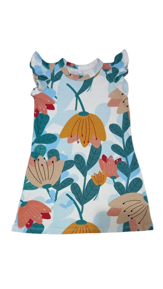 Vestido Asa Flores