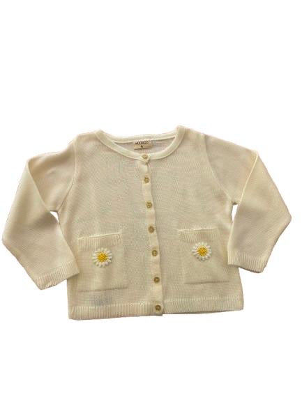 Cardigan Tricot Camomila OffWhite