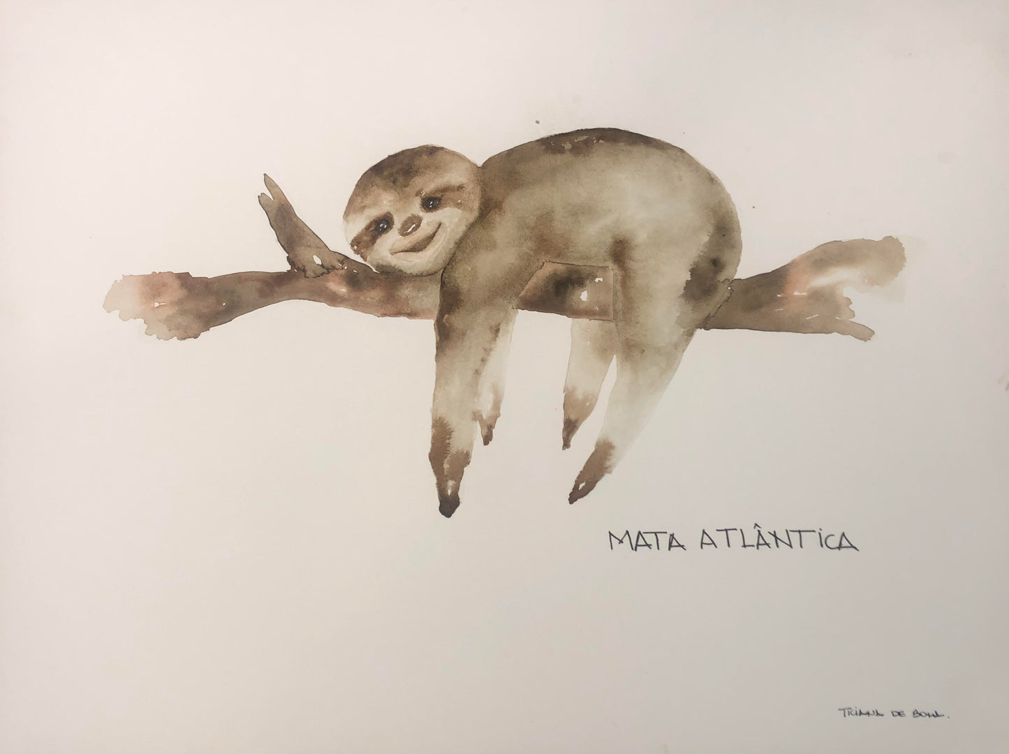 Aquarela Mata Atlântica - MooMoo por um mundo melhor!