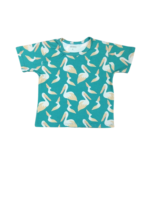 Camiseta Pelicano Manga Curta