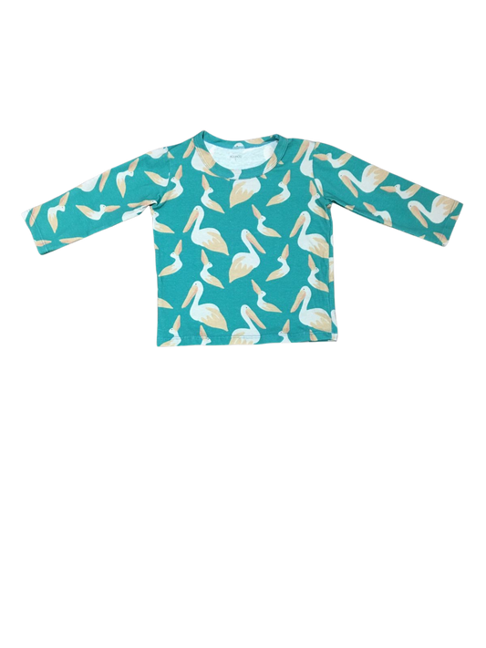 Camiseta Pelicano Manga Longa
